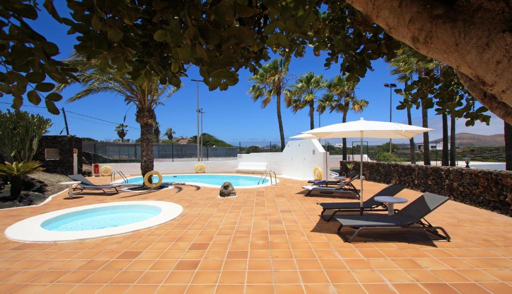 LiggingHotel Rural Finca de la Florida ligt in het binnenland van Lanzarote