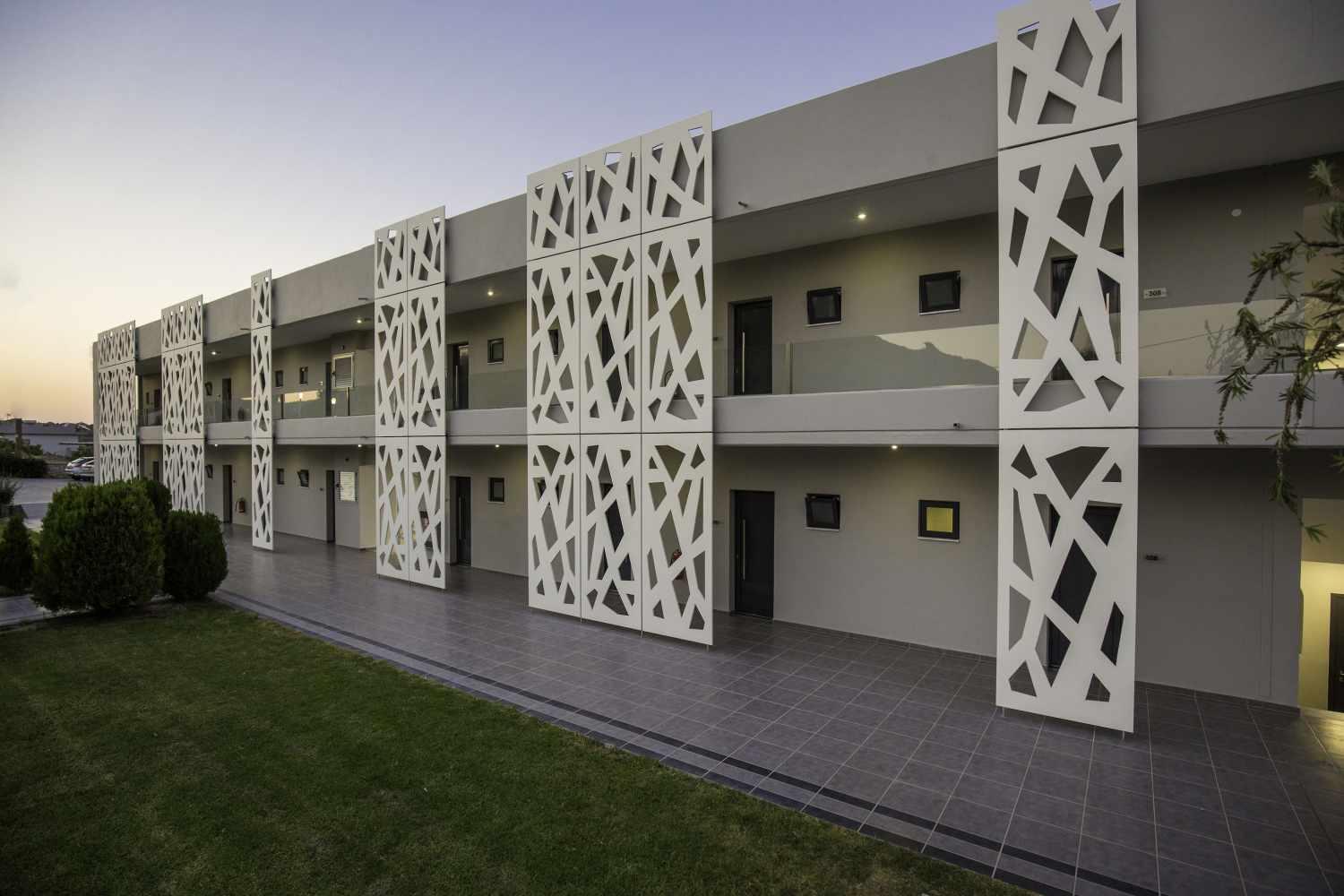 LiggingDit aparthotel ligt in Faliraki