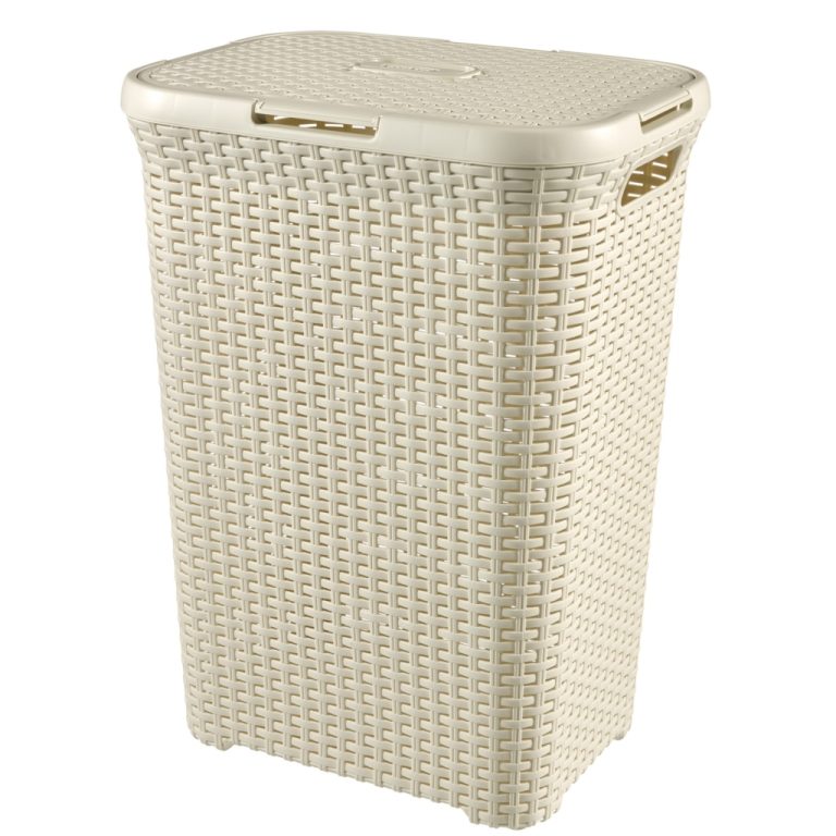 Curver Style Wasmand met Deksel 60L Wit | Kopen bij Flickmyhouse