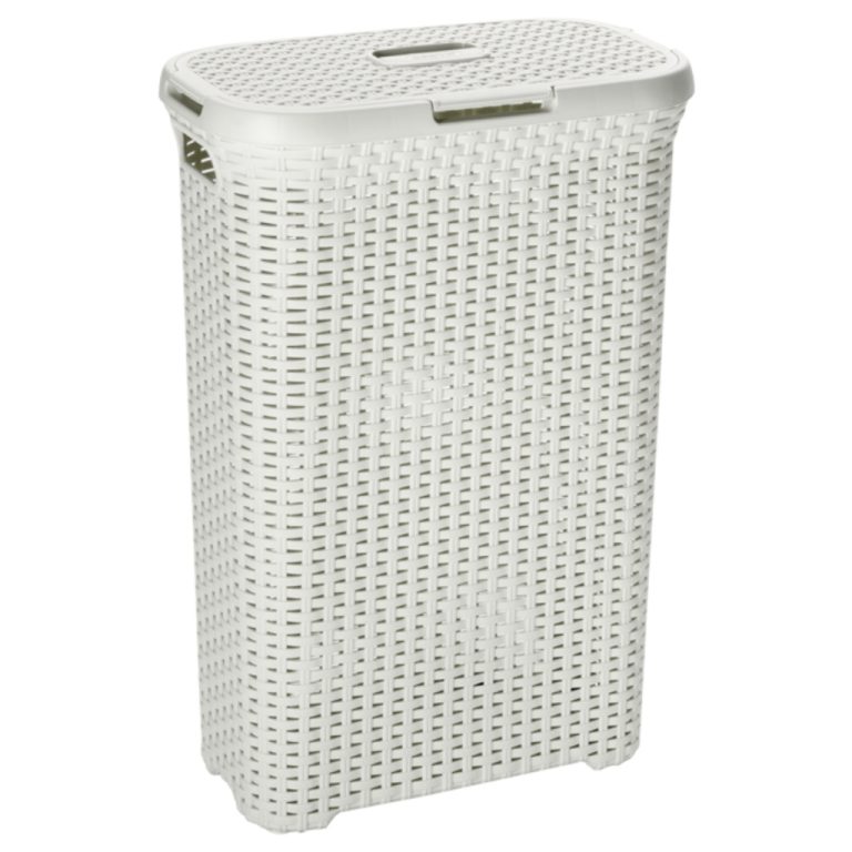 Curver Style Wasmand met Deksel 40L Wit | Kopen bij Flickmyhouse