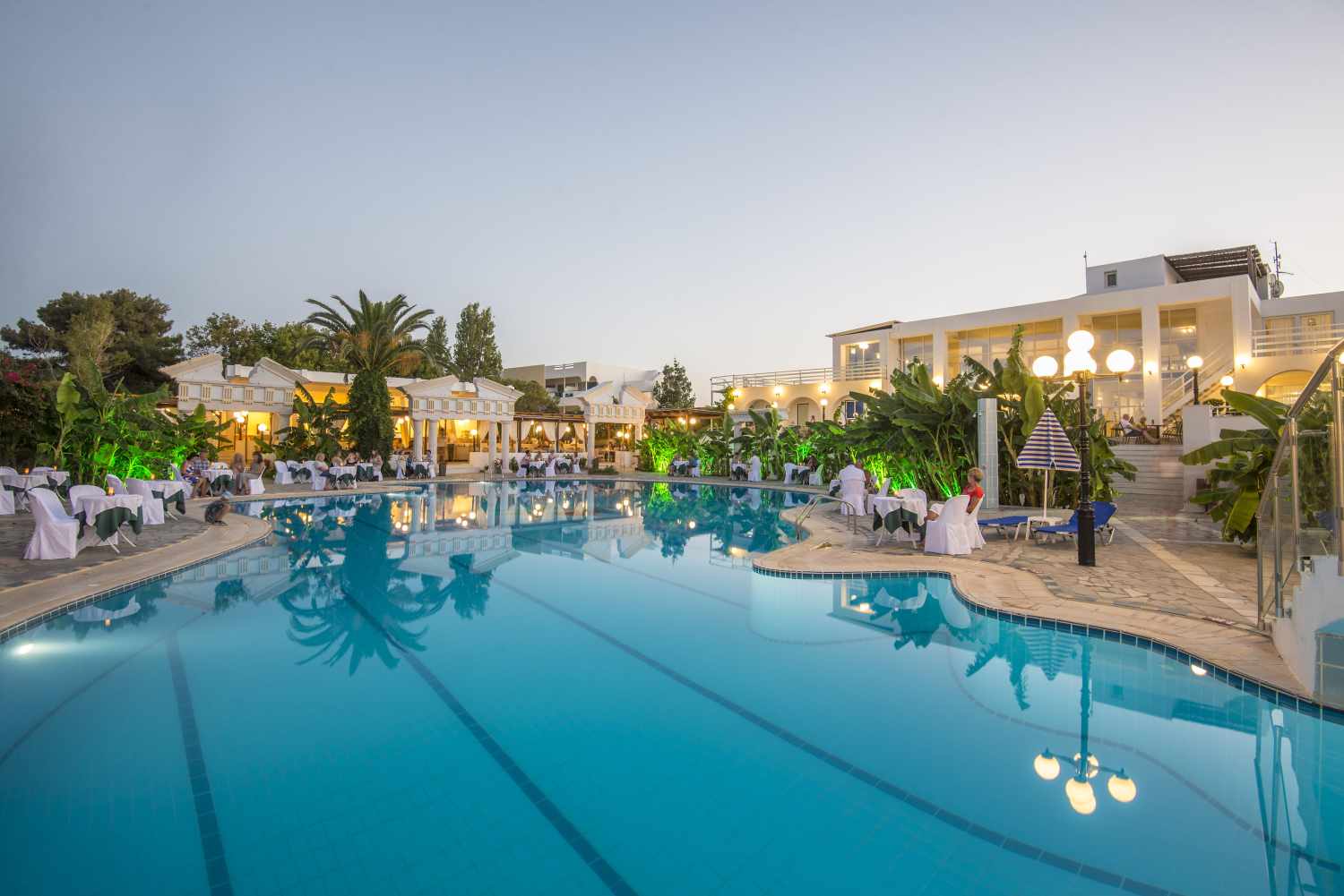 LiggingSmy Kos Beach & Splash ligt direct aan een prachtig strand aan de noordkust van Kos