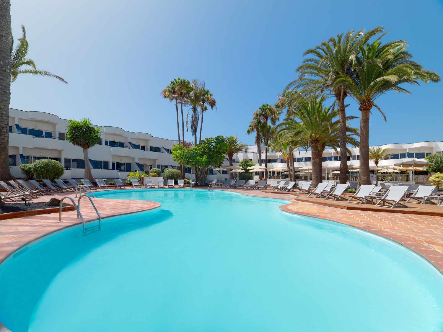 Adults Only LiggingHet hotel ligt in Corralejo