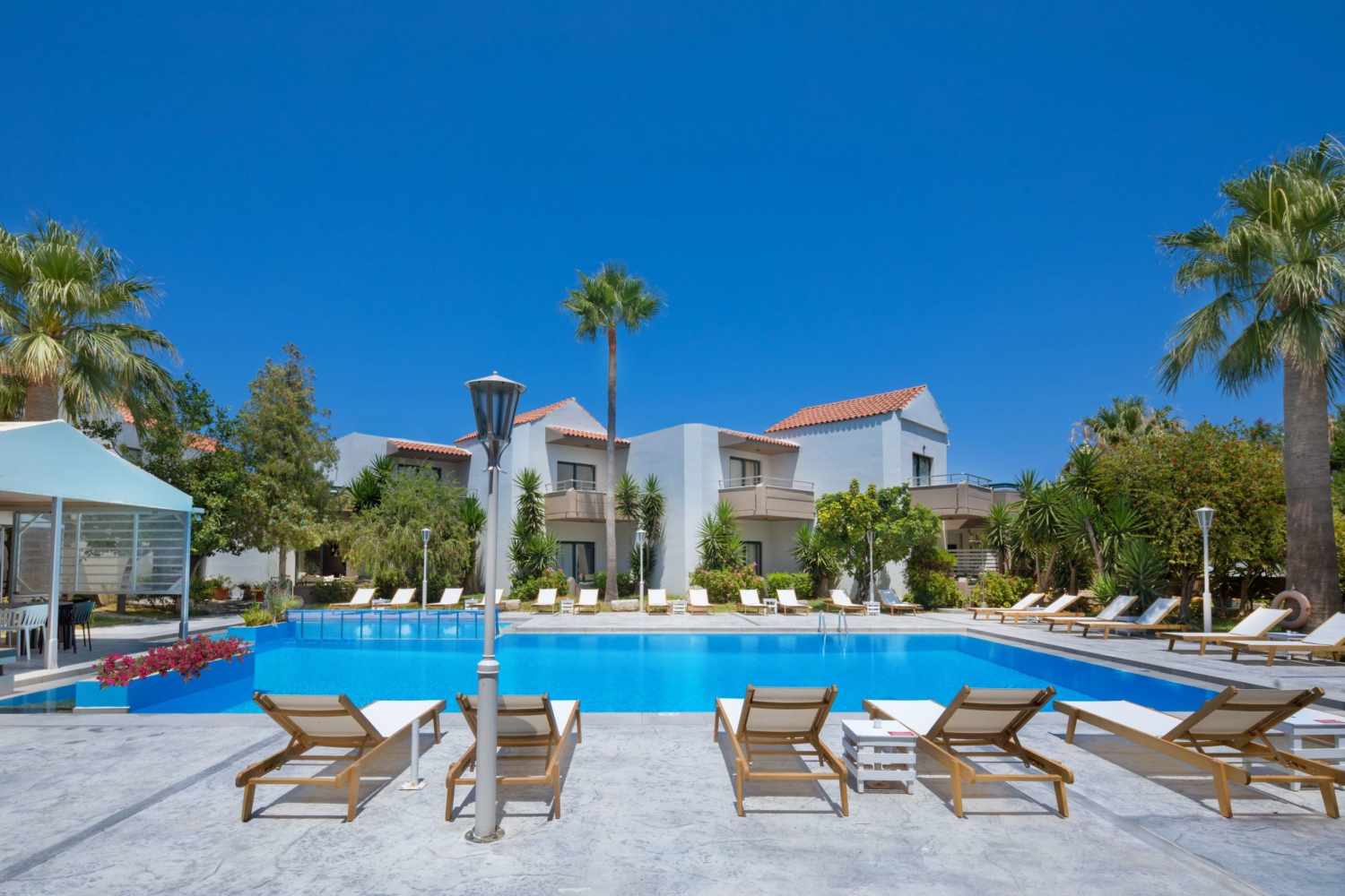 LiggingDit hotel bevindt zich in Daratsos