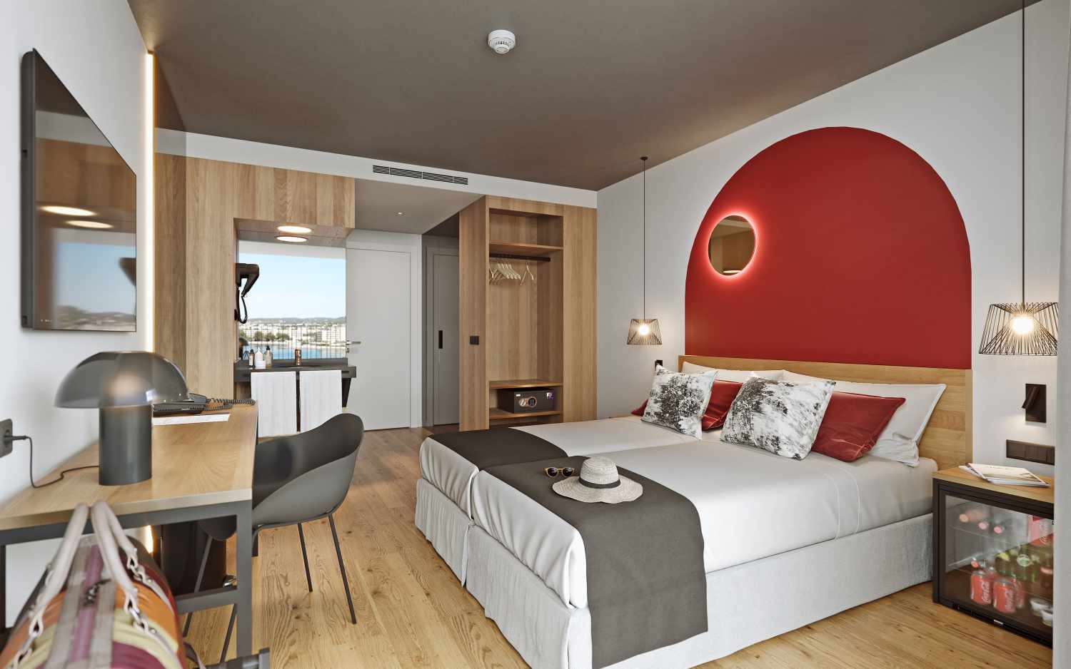 Adults OnlyLiggingHet hotel ligt in de wonderschone baai van San Antonio