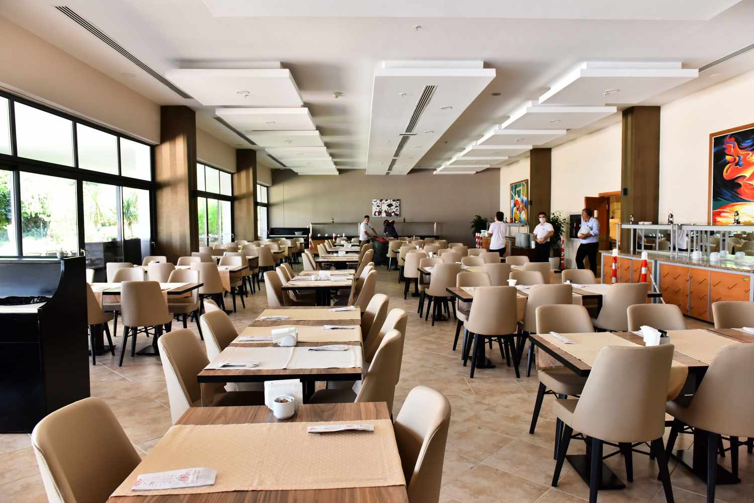 LiggingDit hotel bevindt zich in Kiris