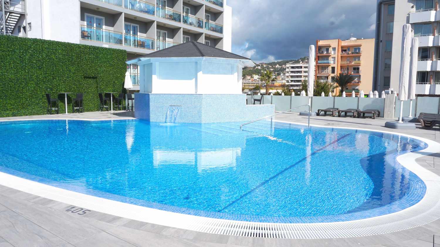 LiggingHotel Maria del Mar ligt in een rustige zijstraat