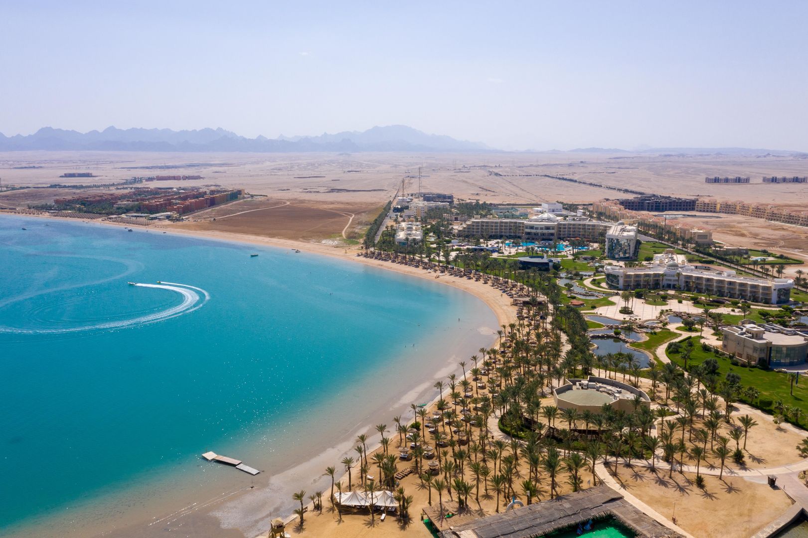 LiggingPalm Royale Resort ligt aan de Rode Zee in Soma Bay