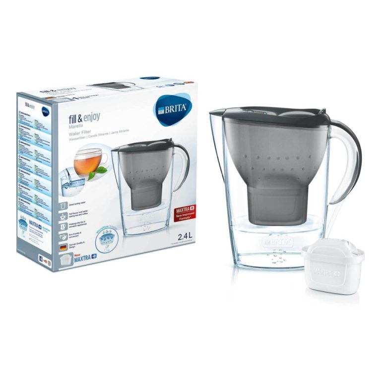 Brita Marella Waterfilterkan 2.4L Grijs/Transparant | Kopen bij Flickmyhouse