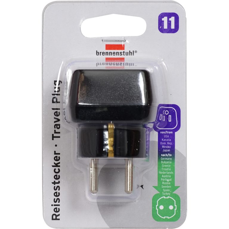 Brennenstuhl Amerika Reisstekker Geaard VS>NL | Kopen bij Flickmyhouse