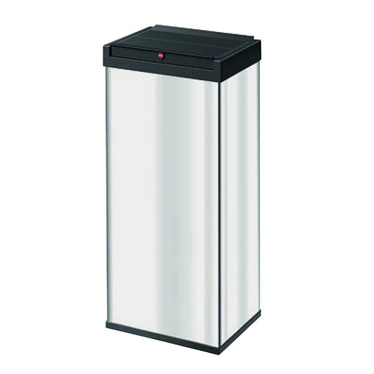 Hailo 0860-221 Big-Box Swing XL Prullenbak 52L Zilver | Kopen bij Flickmyhouse