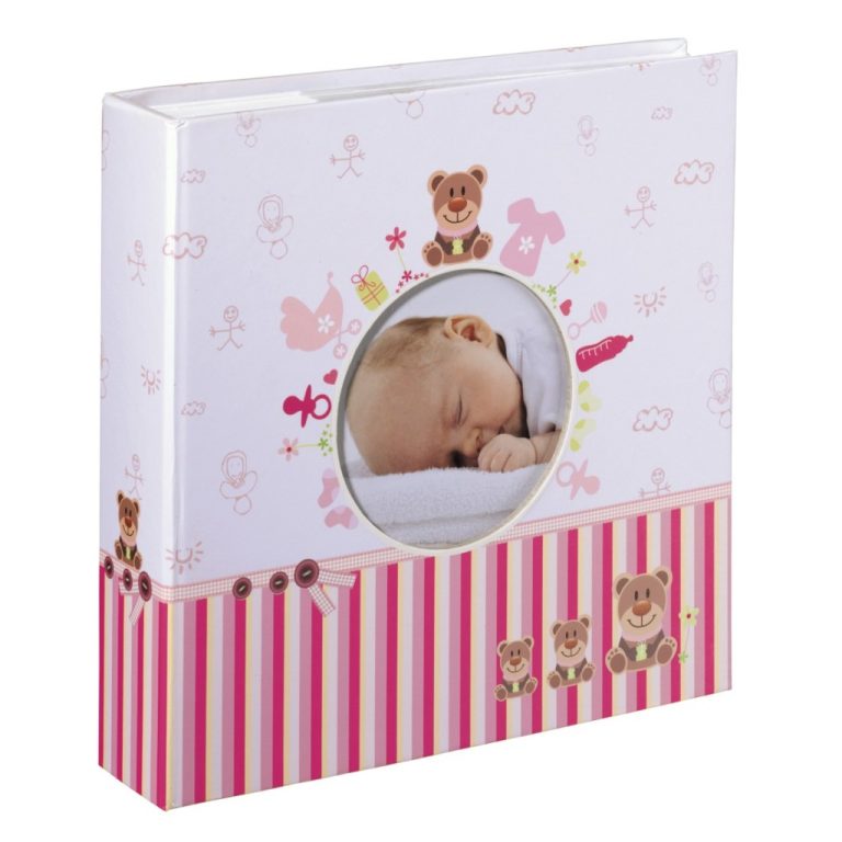 Hama Baby Slip-in/memo Album Moni 10x15/200 Roos | Kopen bij Flickmyhouse