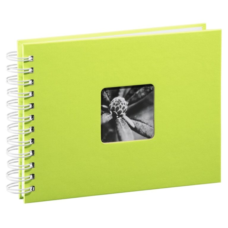 Hama Spiraalalbum Fine Art 24 X 17 Cm 50 Witte Pagina's Kiwi | Kopen bij Flickmyhouse