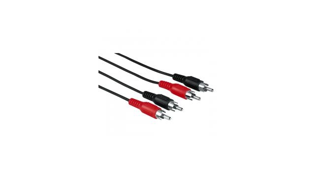 Hama Kabel 2x 2RCA Plug 1.2M | Kopen bij Flickmyhouse