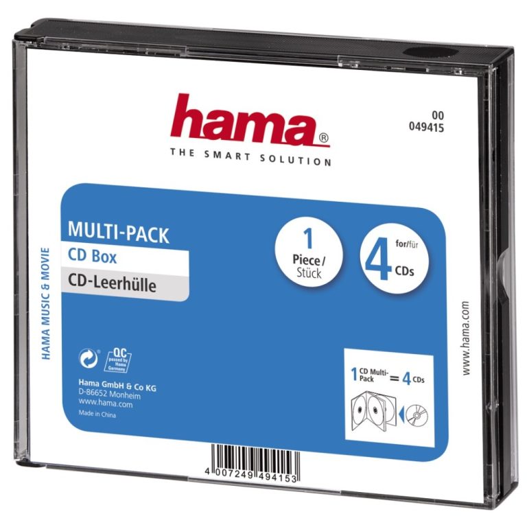 Hama Multipack 4 CD's | Kopen bij Flickmyhouse