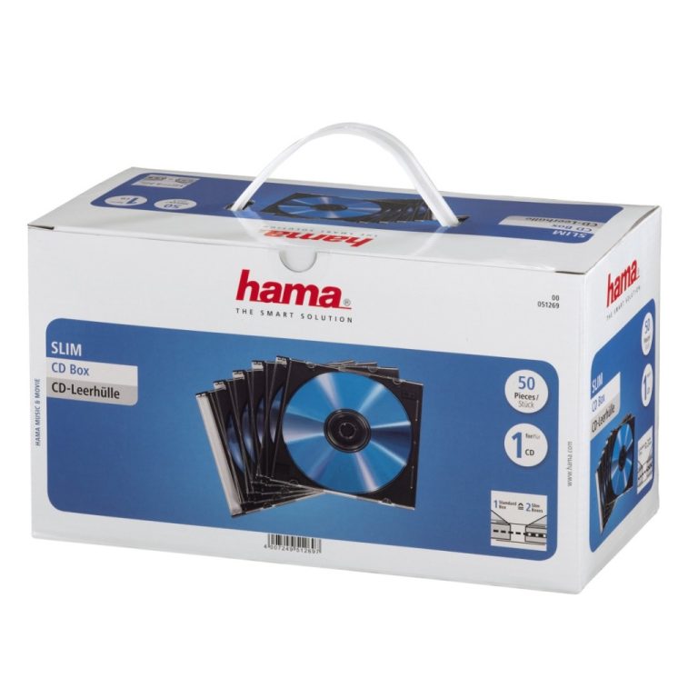 Hama Cd Slim Box 50P. | Kopen bij Flickmyhouse
