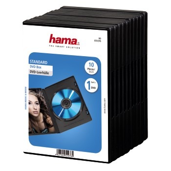 Hama DVD Box Zwart 10Pak | Kopen bij Flickmyhouse