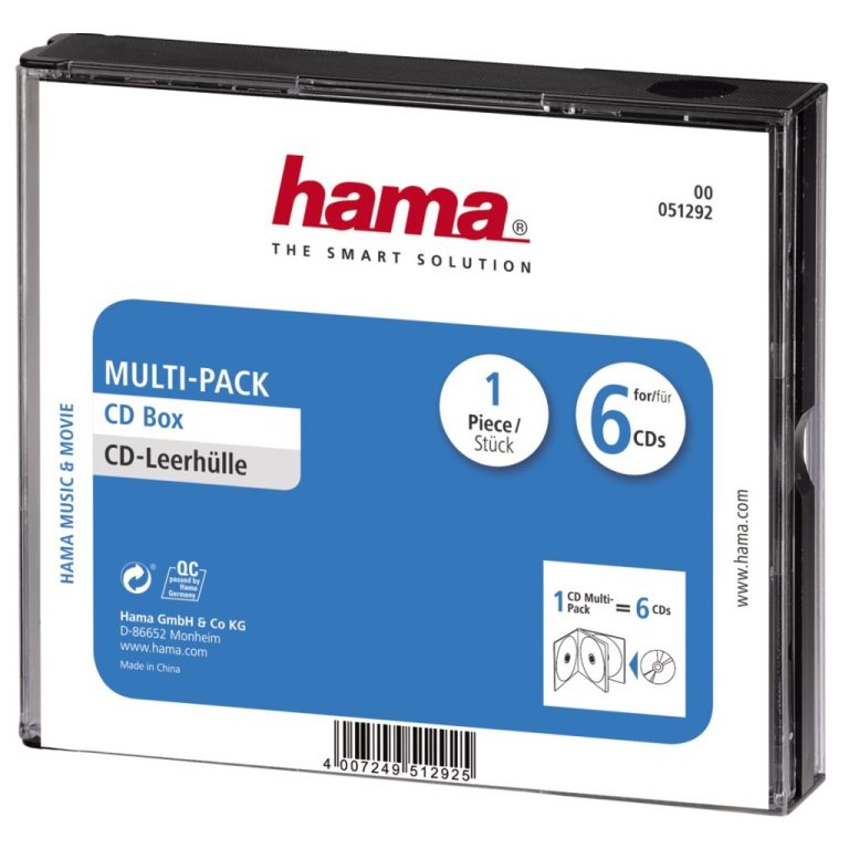 Hama CD Multi Pack 6 CD's | Kopen bij Flickmyhouse