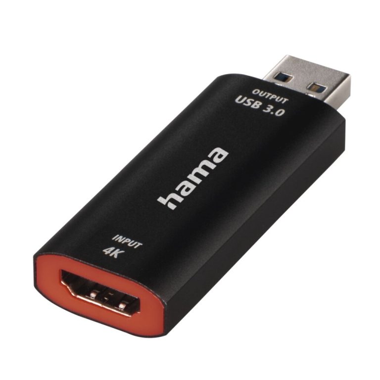 Hama Video-opname-stick USB-stekker.- HDMI-aansluiting 4K | Kopen bij Flickmyhouse