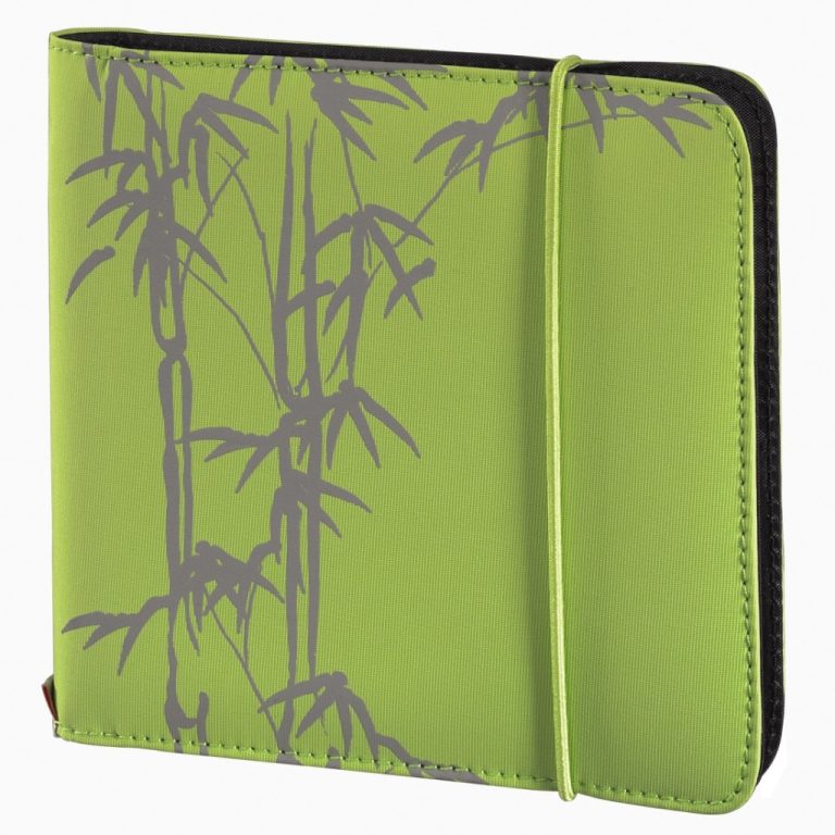 Hama Wallet Up To Fashion Voor 24 CD/DVD/Blu-ray Groen | Kopen bij Flickmyhouse