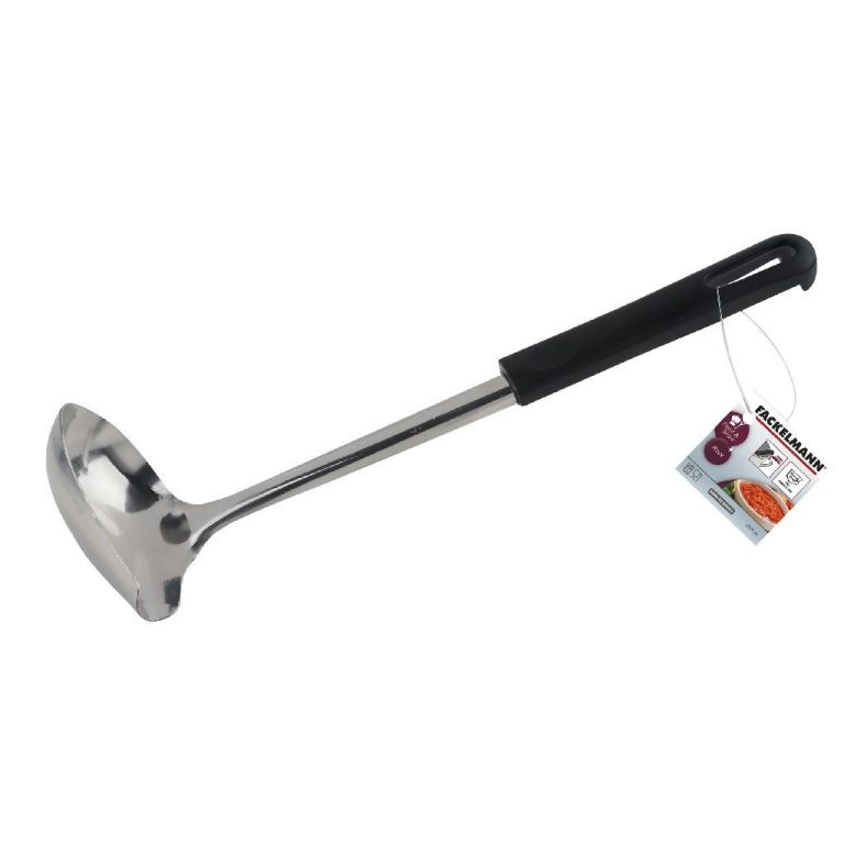 Fackelmann Sauslepel 26 cm Zwart PP/RVS | Kopen bij Flickmyhouse