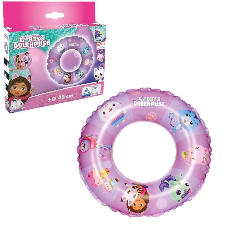 Gabby's Dollhouse Zwemring 45 cm Paars | Kopen bij Flickmyhouse