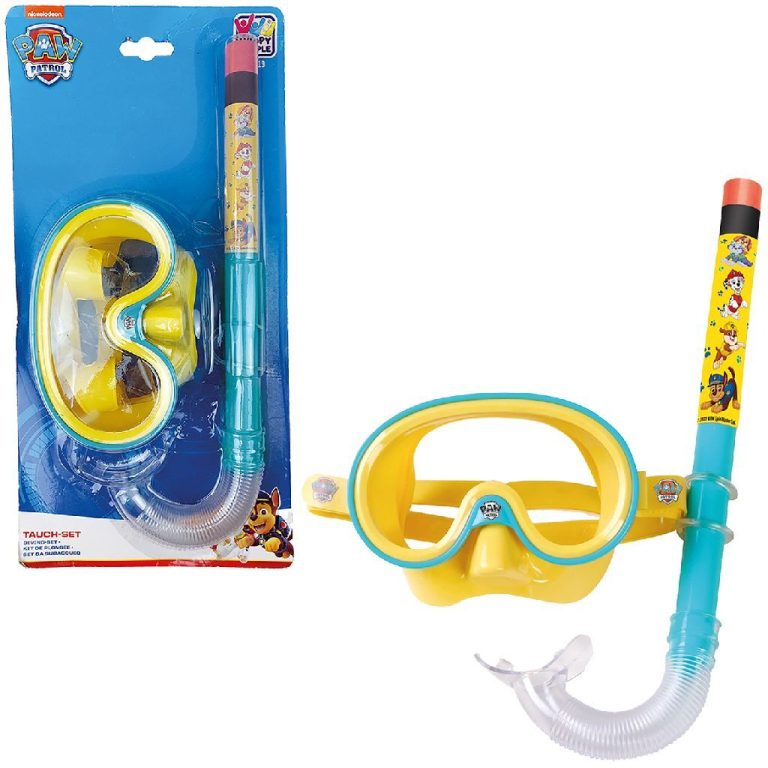 Paw Patrol Kinder Snorkelset Blauw/Geel | Kopen bij Flickmyhouse