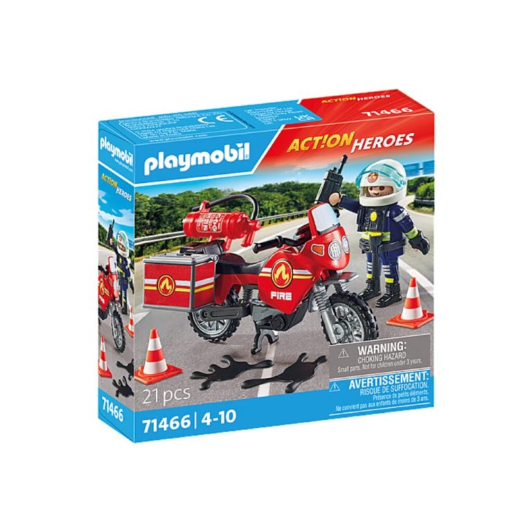 Playmobil 71466 Action Heroes Brandweer Op De Plaats Van Het Ongeval | Kopen bij Flickmyhouse