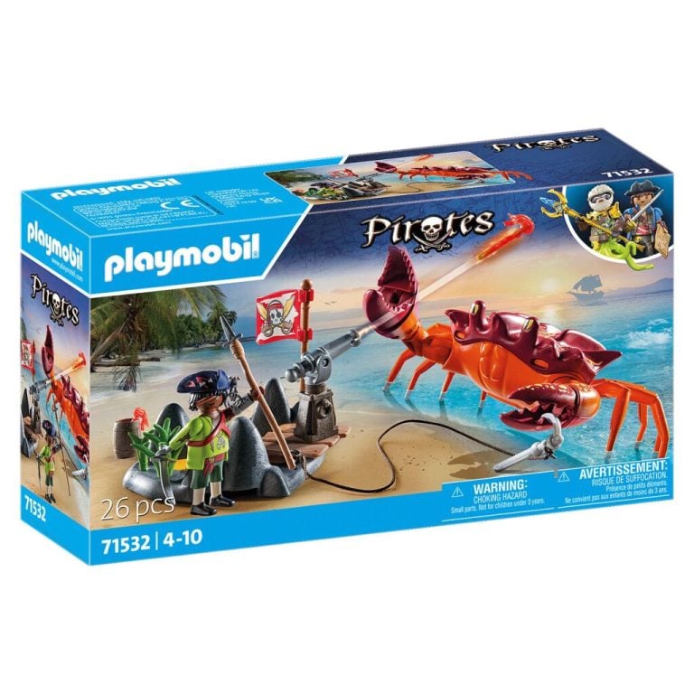 Playmobil 71532 Pirates Strijd Tegen De Gigantische Krab | Kopen bij Flickmyhouse
