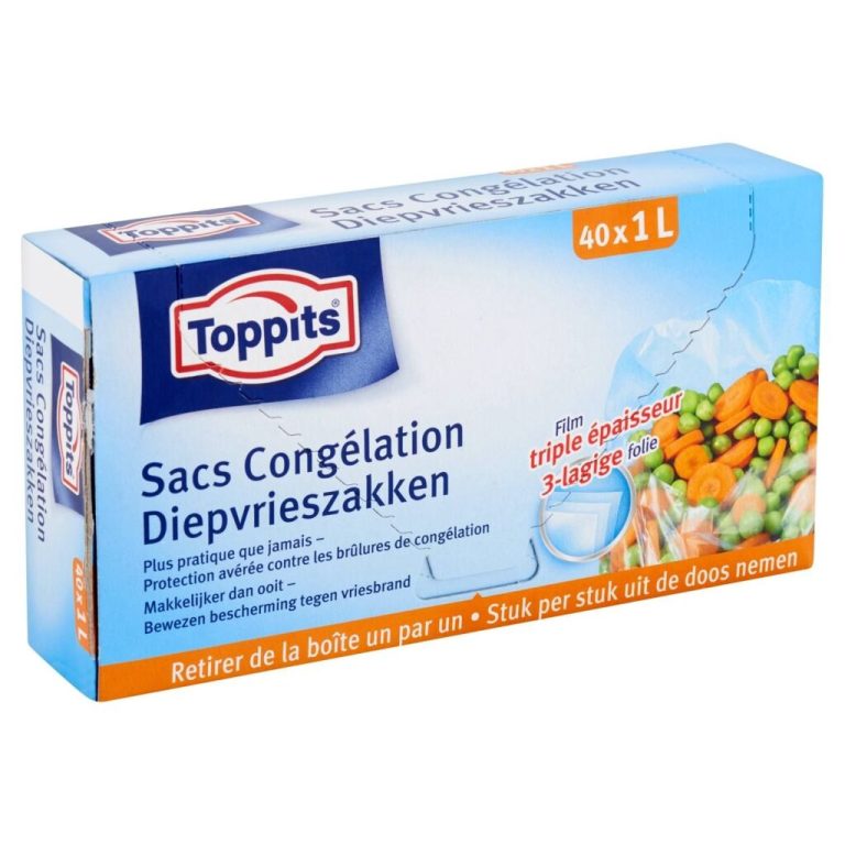 Toppits Diepvrieszakjes 1L 40 Stuks | Kopen bij Flickmyhouse