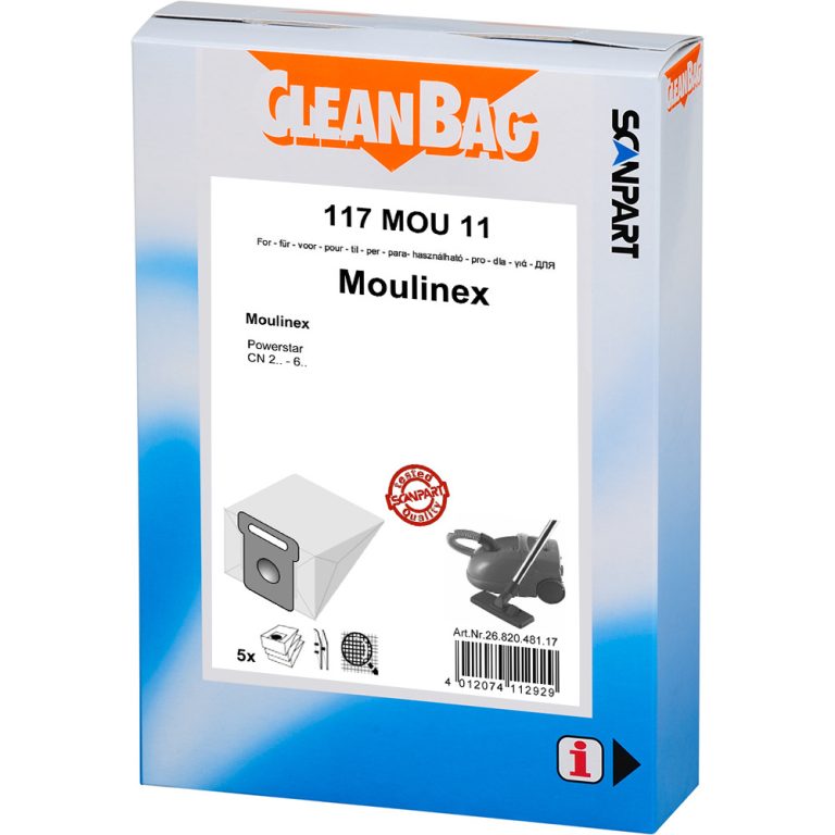 Scanpart Cleanbag 117mou11 Stofzak Moulinex Powerstar | Kopen bij Flickmyhouse