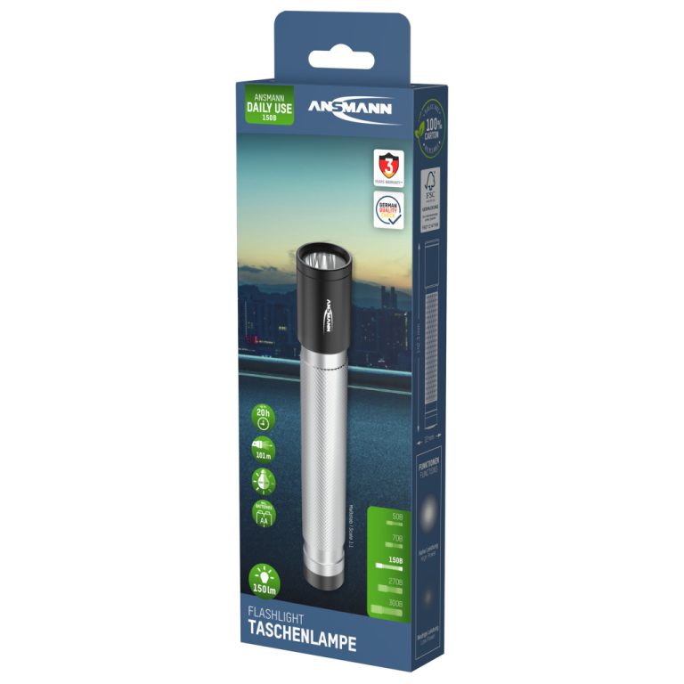 Ansmann Zaklamp 150b 150 Lumen | Kopen bij Flickmyhouse