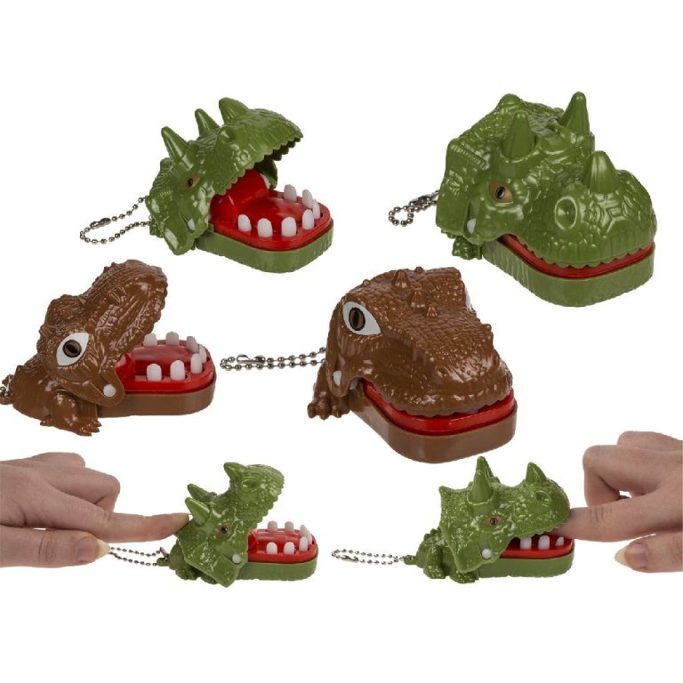 Sleutelhanger Dino met Kiespijn Assorti | Kopen bij Flickmyhouse