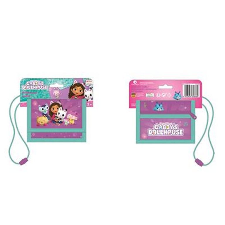 Gabby's Dollhouse Portemonnee Roze/Groen | Kopen bij Flickmyhouse