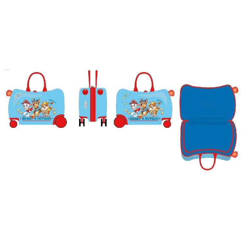 Paw Patrol Trolley 47.5x23x32 cm Blauw/Rood | Kopen bij Flickmyhouse