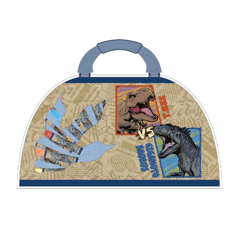 Jurrasic World Kleurkoffer 51-delig | Kopen bij Flickmyhouse