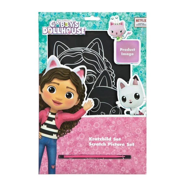 Gabby's Dollhouse Kraskaarten Set | Kopen bij Flickmyhouse