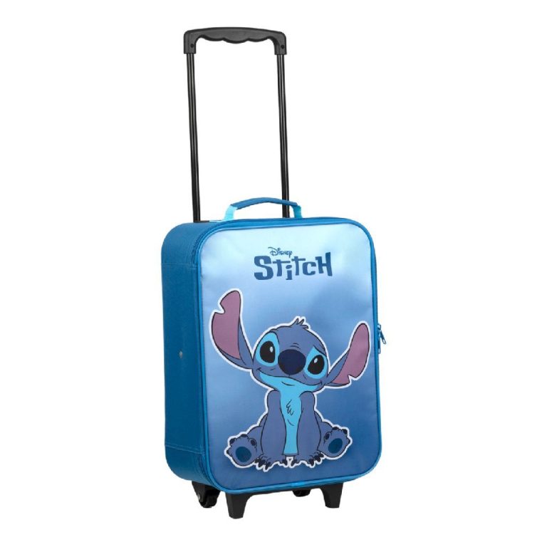 Disney Stitch Kids Trolley 52x30.5x17 cm Blauw | Kopen bij Flickmyhouse