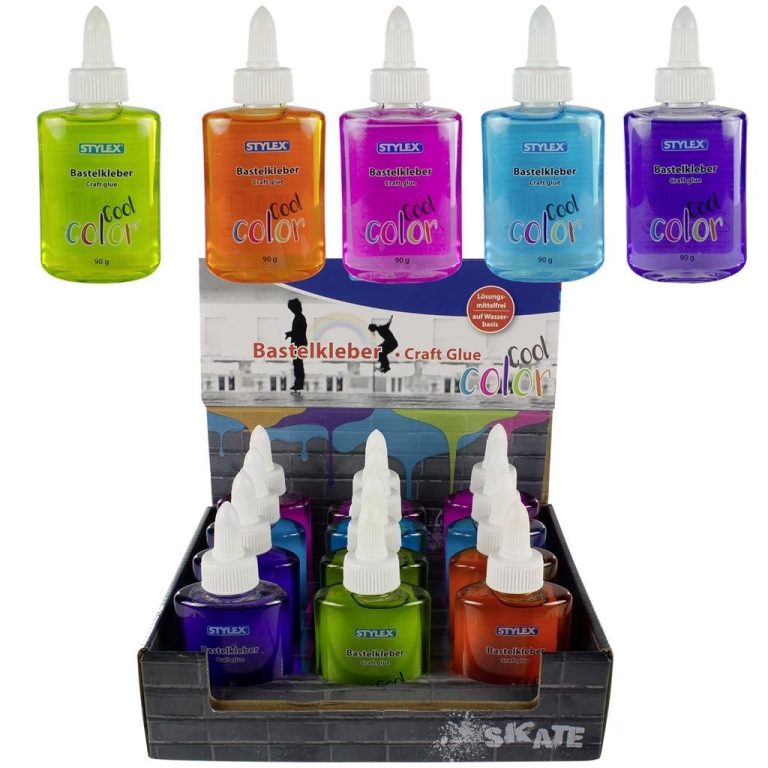 Stylex Gekleurde Hobbylijm 90 gr | Kopen bij Flickmyhouse