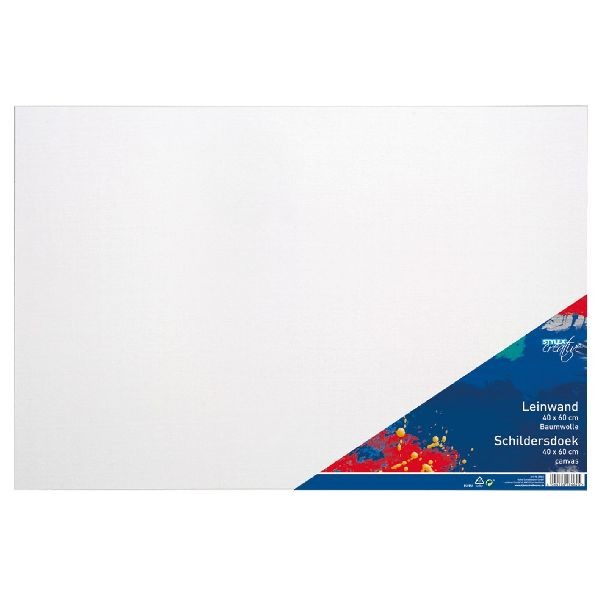 Stylex Canvas Schildersdoek 40x60cm 380gr 6 stuks | Kopen bij Flickmyhouse