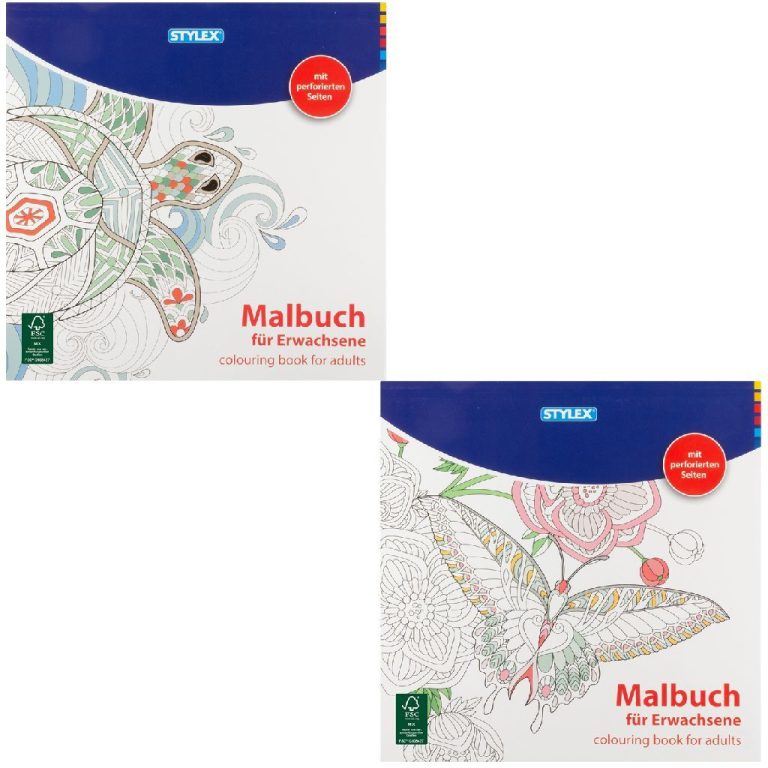 Stylex Kleurboek Volwassen 24x24 cm | Kopen bij Flickmyhouse