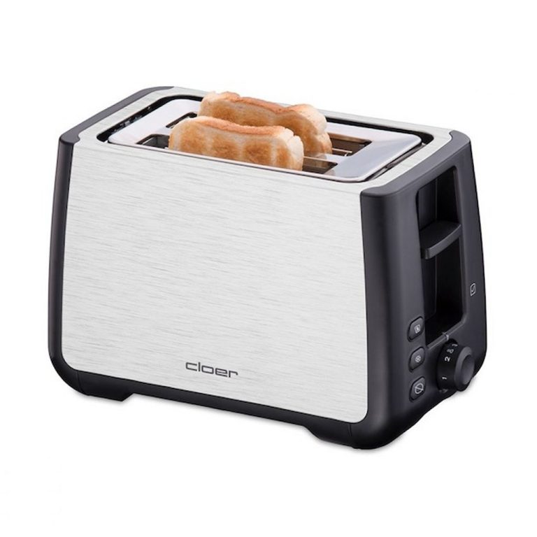 Cloer 3569 King Size Broodrooster RVS/Zwart | Kopen bij Flickmyhouse