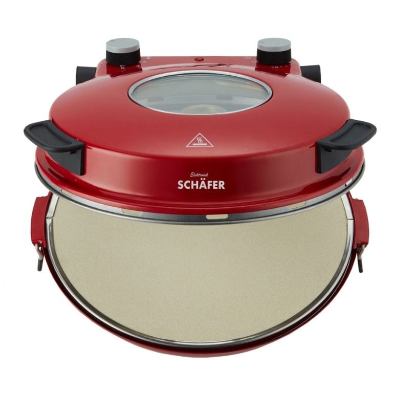 Schäfer Pizzaoven 32 cm Rood | Kopen bij Flickmyhouse