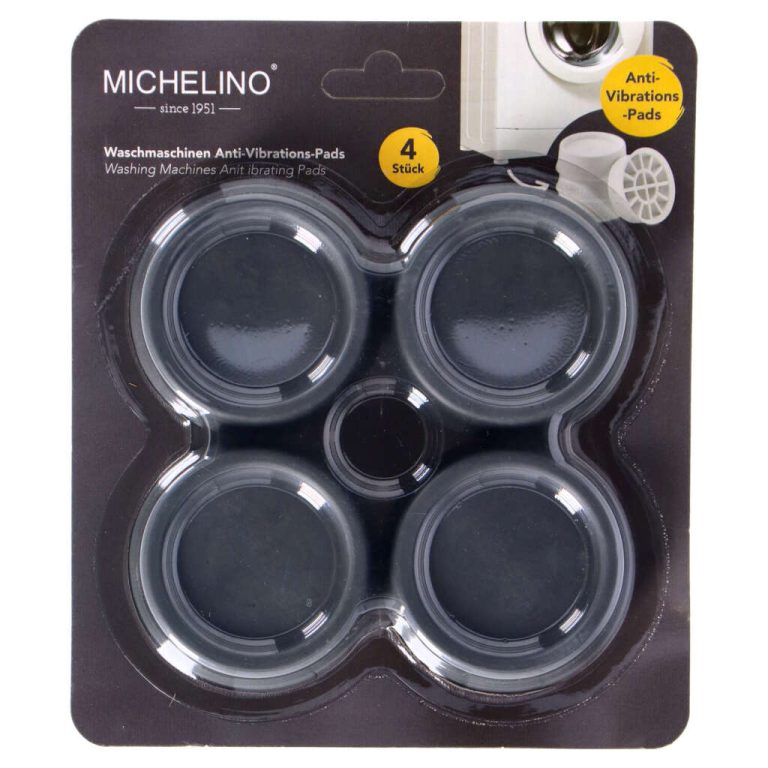 Michelino Wasmachinedempers 4 Stuks Grijs | Kopen bij Flickmyhouse