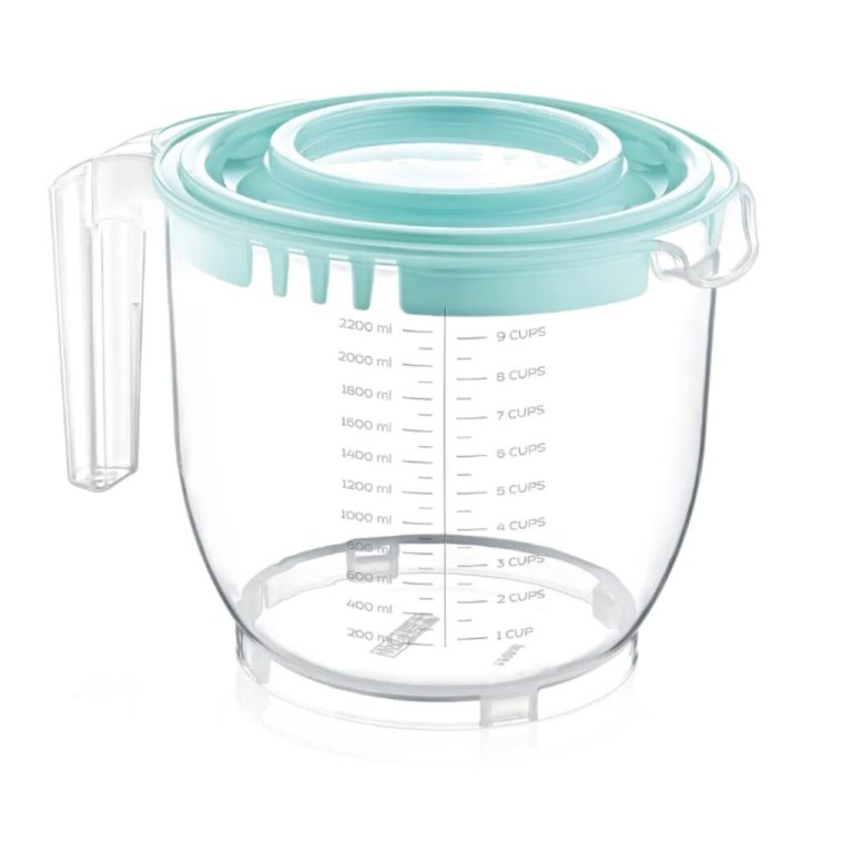 Maatbeker 2200 ml Mint/Transparant | Kopen bij Flickmyhouse