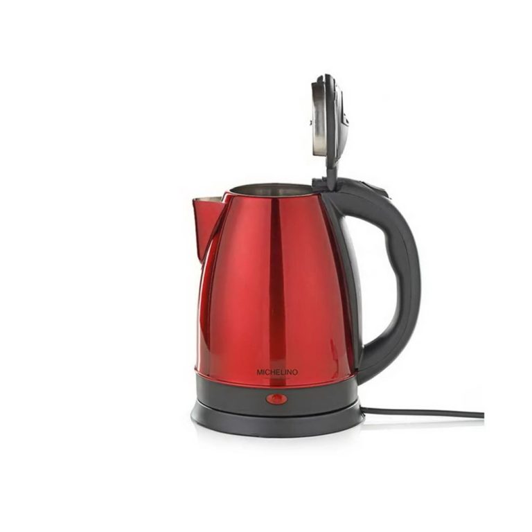 Michelino Waterkoker 1.8L 1800W Rood/Zwart | Kopen bij Flickmyhouse