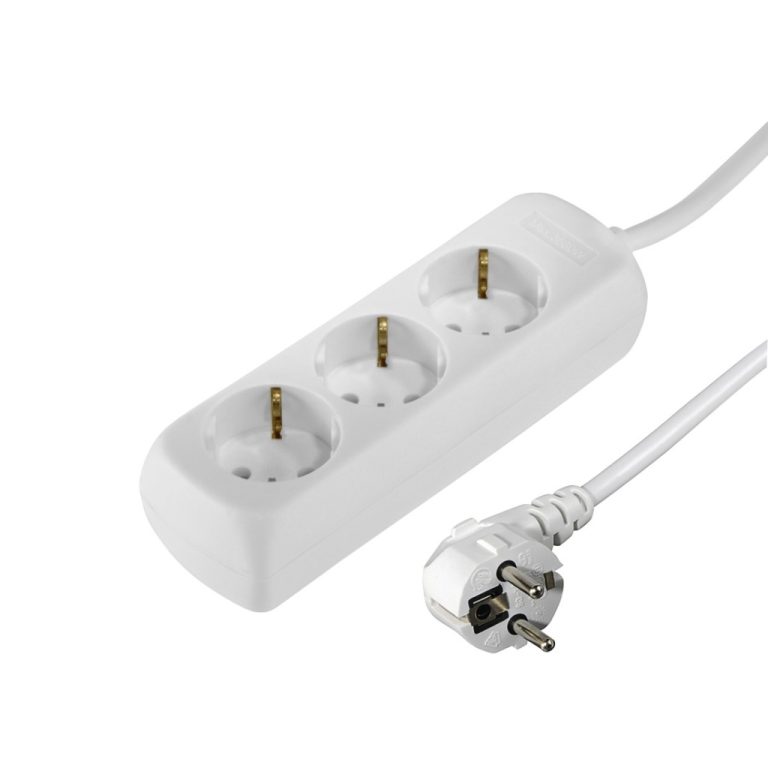 Hama 3-Way Power Strip With Child Safety Feature 5 M White | Kopen bij Flickmyhouse