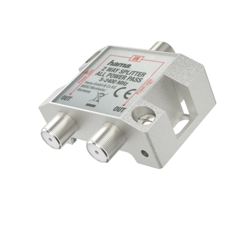 Hama SAT-verdeler 2-voudig Volledig Afgeschermd | Kopen bij Flickmyhouse