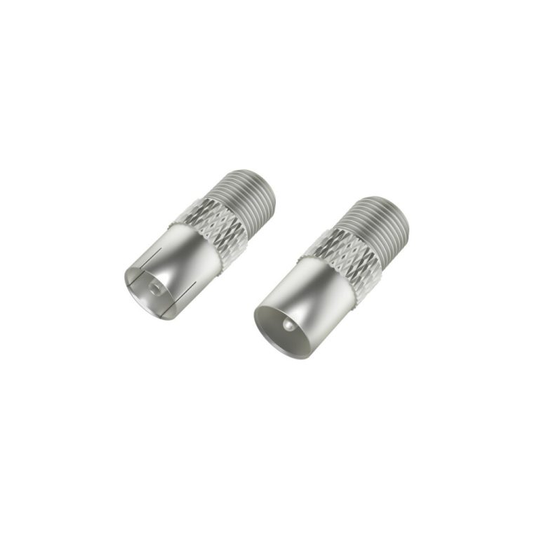 Hama SAT-adapter-set F-koppeling - Coax-stekker/F-koppeling - Coax-koppeling | Kopen bij Flickmyhouse