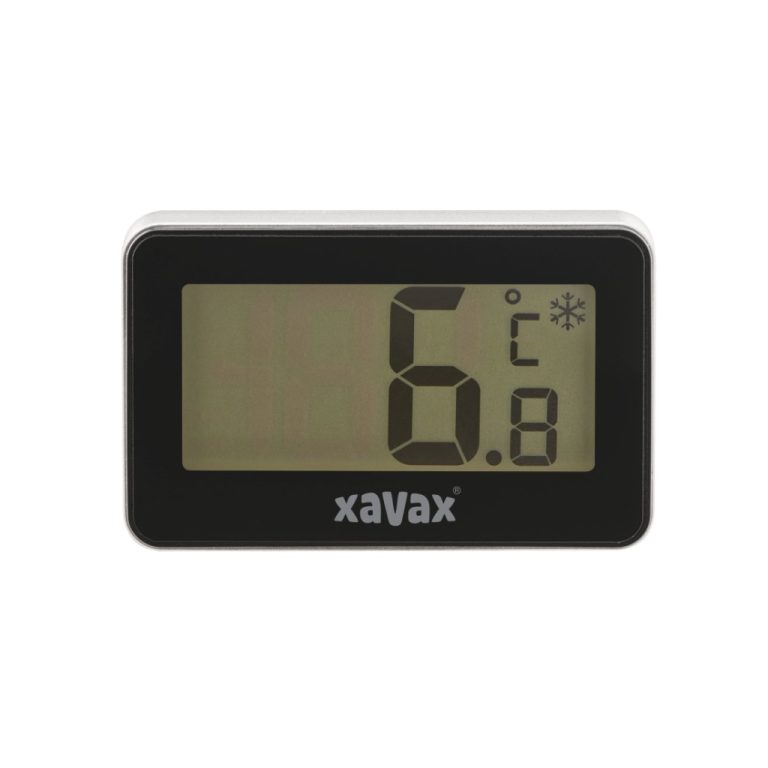Xavax Digitale Thermometer Voor Koelkast Vrieskast En Vrieskist Zwart | Kopen bij Flickmyhouse