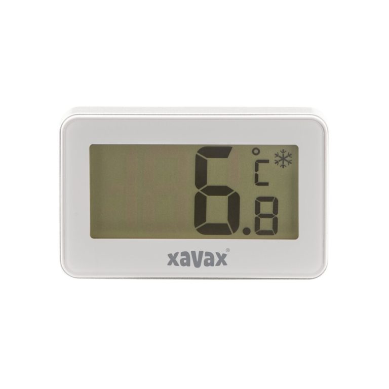 Xavax Digitale Thermometer Voor Koelkast Vrieskast En Vrieskist Wit | Kopen bij Flickmyhouse